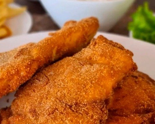 Marmitex Grande Com Bife Milanesa